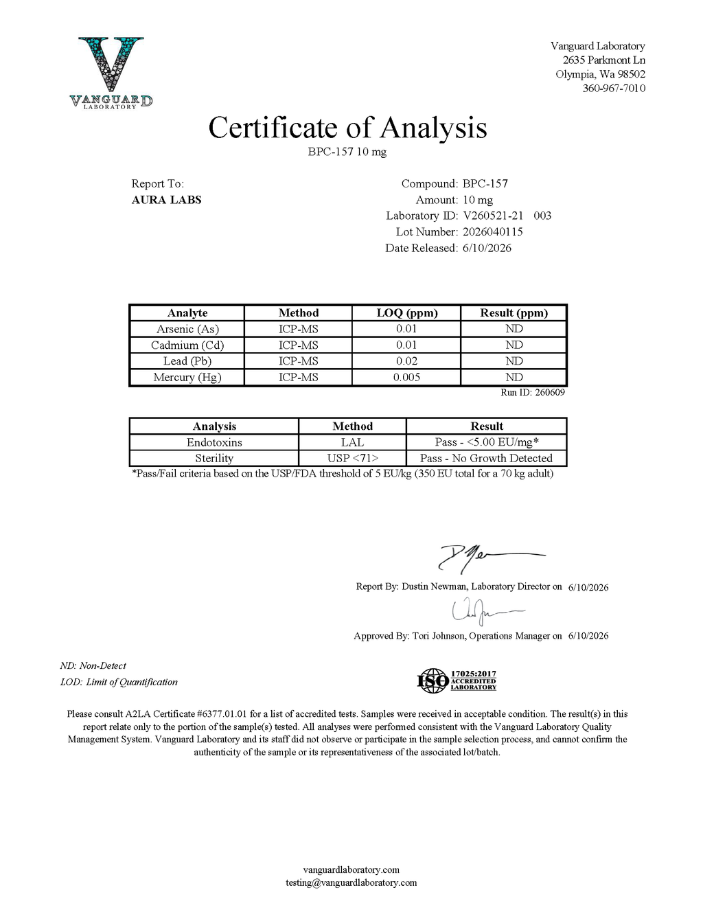 BPC-157 10MG